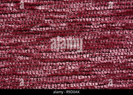 Masterly soft textile background in crimson tone. Stock Photo