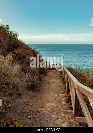 Trekking in the north of Tenerife, Canary Islands, Spain. Stock Photo