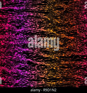 Abstract background with chaotic waves. Vector illustration. Colorful background Stock Vector