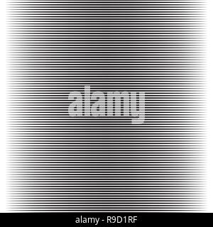Abstract pattern with horizontal lines. Vector illustration. Monochrome background Stock Vector