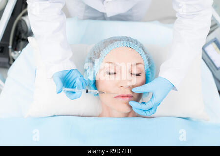 Injection of beauty Stock Photo