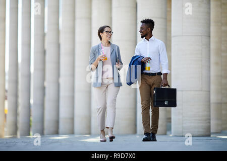 Going to work Stock Photo