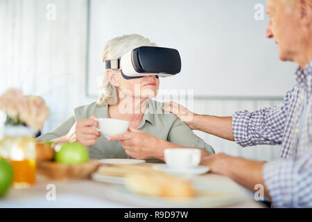 Talk in the kitchen Stock Photo