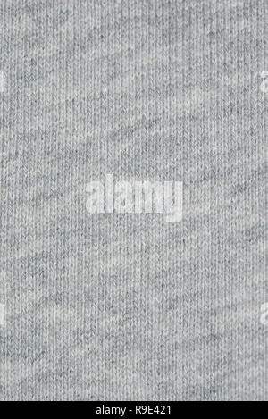 Light gray woolen texture close-up. Textile material background Stock Photo