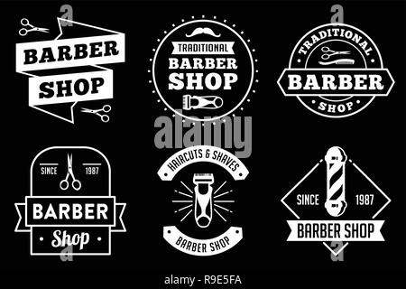 Barber Badge and Logo, good for your shop. good vector. Stock Vector