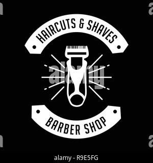 Barber Badge and Logo, good for your shop. good vector. Stock Vector