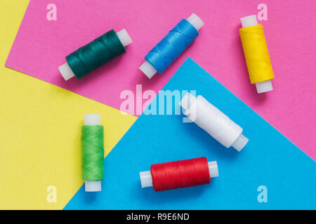 Colorful Threads Different Embroidery Accessories White Background Stock  Photo by ©NewAfrica 547626950