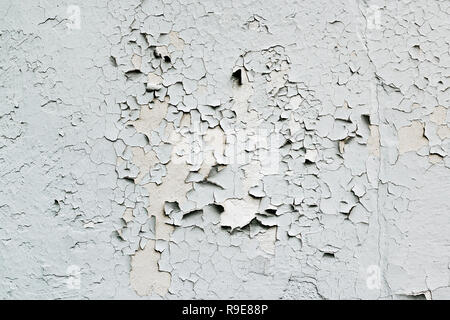 Chipped peeling paint detail. Stock Photo