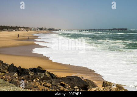 Namibia - Beach in Swakopmund Stock Photo