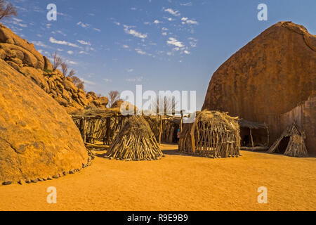 Namibia - Damara Living Museum Stock Photo