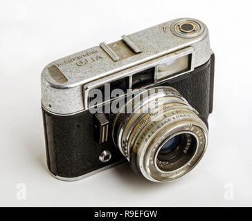 Rangefinder old camera Stock Photo