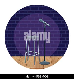 Entertainment show concept Stock Vector