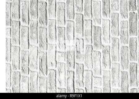 white bricks stone mortar stucco wall background backdrop surface Stock Photo