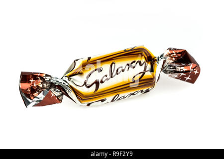 Galaxy Celebrations Chocolate on a white background Stock Photo - Alamy