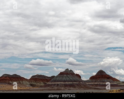 Blue Mesa Painted Dessert Arizona Stock Photo