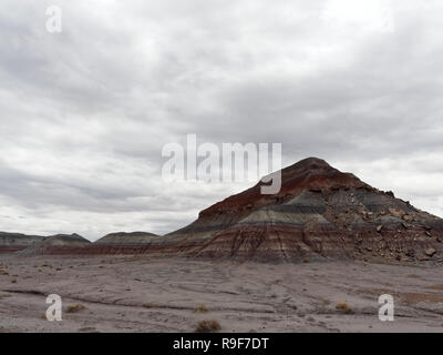 Blue Mesa Painted Dessert Arizona Stock Photo