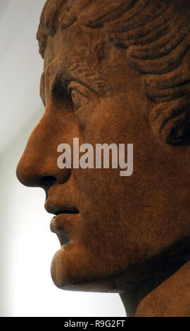New Sculpture of Emperor Constantine the Great at Berat Castle in ...