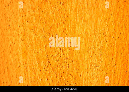 Wall plaster Terracotta Orange Stock Photo