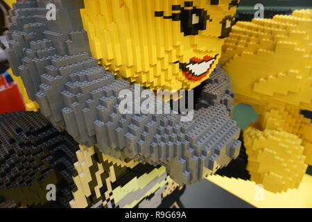 Lego plastic toy bricks Stock Photo