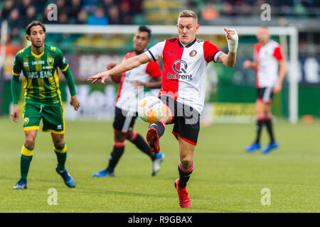 The Hague, Netherlands 23 december 2018 Soccer Dutch Eredivisie: ADO Den Haag v Feyenoord   Feyenoord speler Jens Toornstra Credit: Orange Pictures vof/Alamy Live News Stock Photo