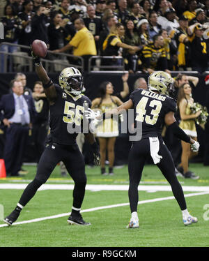 New Orleans, LOUISIANA, USA. 23rd Dec, 2018. (left to right