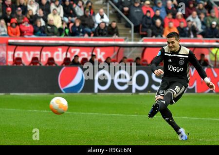 Dusan Tadic (midfielder; AFC Ajax), Hakim Ziyech (midfielder; AFC Ajax),  Stock Photo, Picture And Rights Managed Image. Pic. GGJ-3250355