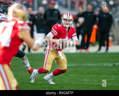 August 25, 2018: San Francisco 49ers defensive lineman Cassius Marsh (54)  during NFL football preseason game action between the San Francisco 49ers  and the Indianapolis Colts at Lucas Oil Stadium in Indianapolis