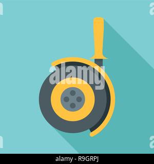 turning hand saw color icon vector illustration Stock Vector Image ...