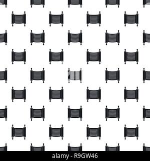 Torah scroll pattern seamless vector repeat geometric for any web design Stock Vector