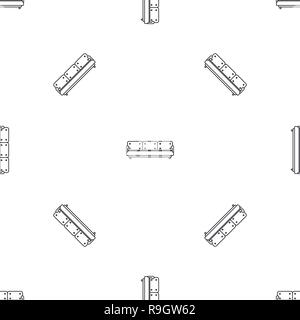 Pillow sofa icon. Outline illustration of pillow sofa vector icon for web design isolated on white background Stock Vector