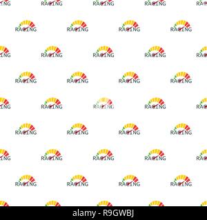 Speedometer pattern seamless vector repeat for any web design Stock Vector