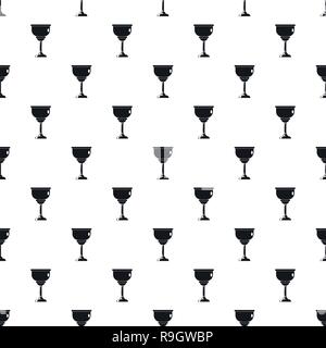 Jewish cup pattern seamless vector repeat geometric for any web design Stock Vector