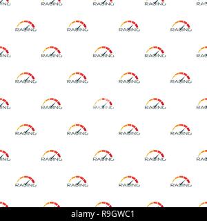 Racing speedometer pattern seamless vector repeat for any web design Stock Vector