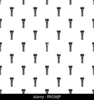 Electric razor pattern seamless vector repeat geometric for any web design Stock Vector