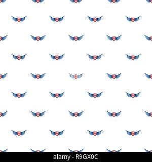 Usa law and order pattern seamless vector repeat for any web design Stock Vector