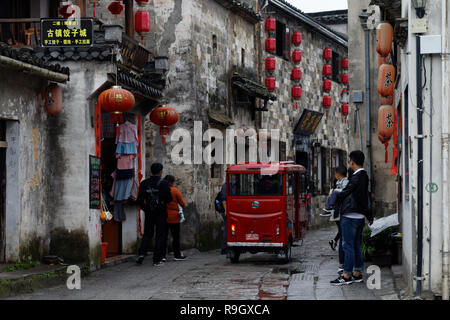 A thousand year old village in China Stock Photo