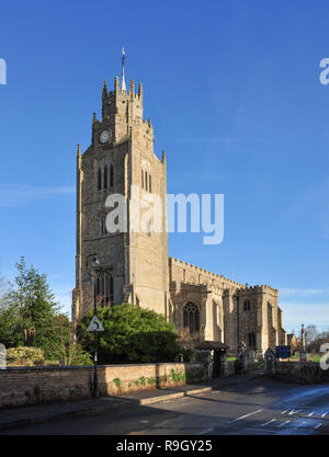 St Andrews church, Sutton in the Isle village, Cambridgeshire, England ...