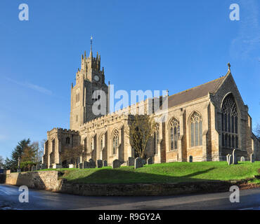 St Andrew's Church, Sutton, Cambridgeshire, England, UK Stock Photo