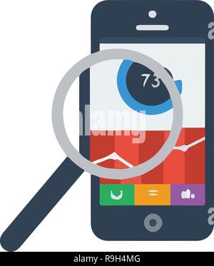 Search Apps icon, Application Color icon use vector good for your app Stock Vector