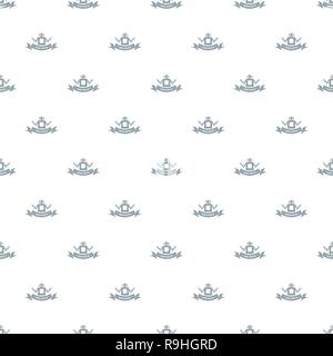 Robot brain pattern vector seamless Stock Vector