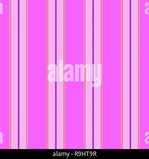Pink princess color striped seamless pattern. Vector illustration. Stock Vector