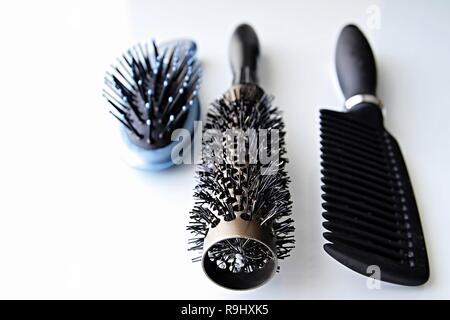 salon tools and equipment tools styling stock photo Stock Photo