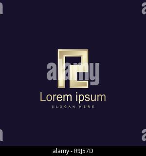 Initial Letter IZ Logo Template Vector Design Stock Vector