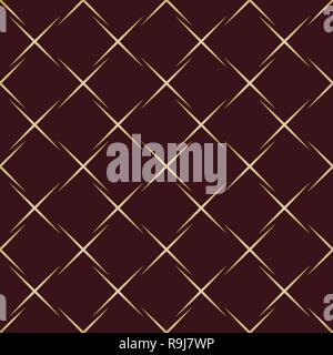 Geometric abstract vector pattern. Geometric modern golden ornament. Seamless modern background Stock Vector