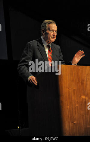 President George H.W. Bush, 41st President of the USA Stock Photo