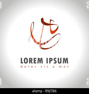 Abstract web Icon and logo sample, vector illusration Stock Vector