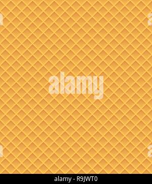 waffle seamless pattern vector illustration background Stock Vector