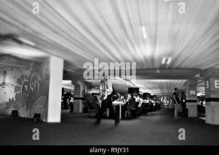 Media Room, Arena Fonte Nova, Salvador da Bahia, Brazil, Fifa World Cup 2014 Stock Photo