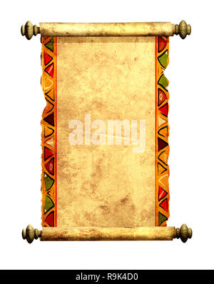 Vintage roll of parchment Stock Photo by ©gl0ck 10442798