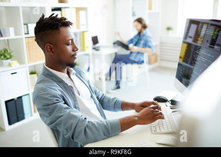 Analyzing data Stock Photo